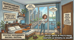 Оренда квартир на Оболоні: Дніпровська набережна, парки та “курортний” шик Правого берега