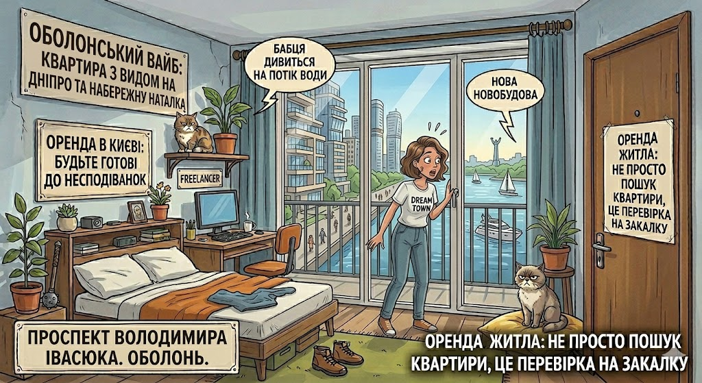 Оренда квартир на Оболоні: Дніпровська набережна, парки та “курортний” шик Правого берега Оренда квартир на Оболоні: Дніпровська набережна, парки та “курортний” шик Правого берега