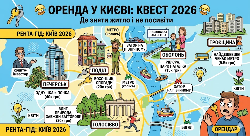 Аренда квартиры в Киеве в 2026 году — это не просто сделка, это психологический триллер, квест на выживание и проверка вашей кармы. Аренда квартиры в Киеве в 2026 году — это не просто сделка, это психологический триллер, квест на выживание и проверка вашей кармы.
