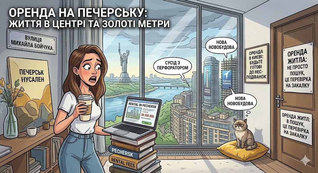 Оренда квартир на Печерську: Життя в центрі подій та «золоті» квадратні метри