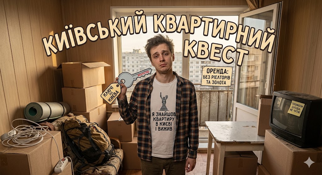 Київський Квартирний Квест: Як я шукав житло в столиці (і ледве не збожеволів) Київський Квартирний Квест: Як я шукав житло в столиці (і ледве не збожеволів)